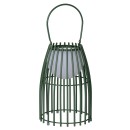 Lucide 06801/01/33 LED Außen-Tischlampe Fjara 1x0,3W | 30lm | 2800k | IP44 - grün, dimmbar, metallisch, aufgeladen