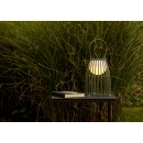 Lucide 06801/01/33 LED Außen-Tischlampe Fjara 1x0,3W | 30lm | 2800k | IP44 - grün, dimmbar, metallisch, aufgeladen