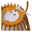 Lucide 06801/01/43 LED Außen-Tischlampe Fjara 1x0,3W | 30lm | 2800k | IP44 - Braun, dimmbar, Metallic, Laden