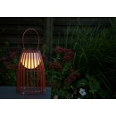 Lucide 06801/01/97 LED Außen Tischlampe Fjara 1x0,3W | 30lm | 2800k | IP44 - rostig, dimmbar, metallisch, aufladen