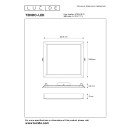Lucide 07106/18/31 LED Deckenleuchte Tendo 1x18W | 2700K