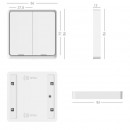 Immax NEO 07507L Switch 2-Taste Smart, ZigBee 30 - weiß
