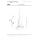 Lucide 08526/01/30 Tischleuchte Zilda 1x40W | E27