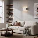 Ideal Lux 091136 Wandleuchte Clip Mini Argento 2x40W | G9 - silber