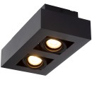 Lucide 09119/11/30 Decken- und Spotleuchte Xirax 2x5W | GU10 | 2200-3000K - D