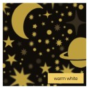 Emos DCPW05 LED-Dekorationsprojektor - Raum 2W | 3xAAA - warmweißes, rotierendes Licht, schwarz