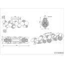 Trio SELECT  T617400842 Deckenleuchte BUBBLE   G9