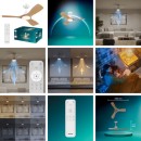 Philips 8721103095985 LED Ventilator mit Licht Olas  | 30W integrierte LED-Quelle | 2650lm | 3000-6500K | Dimmer | Fernbedienung