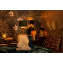 Lucide 10500/81/43 Tischlampe Extravaganza Frizzle 1x40w | E14 - Braun, Metall, Schalter