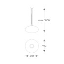 Zuma Line 133867-027980 Pendelleuchte OMI E27