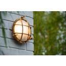 Lucide 11890/25/02 Wandlampe Dudley 1x40w | E27 | IP65 - Messing, dimmbar