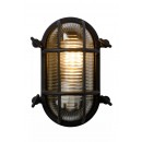 Lucide 11891/20/30 wand Außenleuchte Dudley 1x40w | E27 | IP65 - schwarz, dimmbar