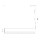 Zuma Line 002177-030012 LED Pendelleuchte COMO integrierte LED-Quelle