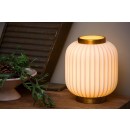 Lucide 13535/24/31 Gosse 1X40W Tischlampe | E14 - weiß, Porzellan, Kabel einschalten