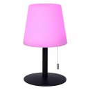 Lucide 13815/02/99 RIO Outdoor-Tischleuchte LED 1,8W | 150lm | 3000 K | RGB | IP44 - weiß, schwarz