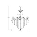 Zuma Line 003064-029227 Pendelleuchte CHATEAU E14