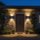 Ideal Lux 163604 Außenwandleuchte Gun 2x60W|E27|IP54