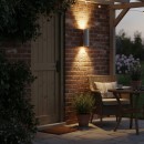 Ideal Lux 163604 Außenwandleuchte Gun 2x60W|E27|IP54