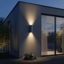 Ideal Lux 163628 Außenwandleuchte Gun 2x35W|GU10|IP44