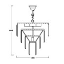Zuma Line 003064-009236 Pendelleuchte AMEDEO E14