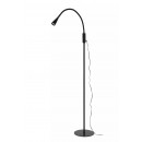 Lucide 18756/03/30 LED Stehleuchte Zozy 1x4w | 250 lm | 3000k - schwarz, einstellbar, dimmbar