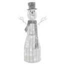 Emos DCFC01 LED-Weihnachtsdekoration - Schneemann 120 LED | 2,8w - kaltweiß, Timer, klar