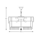 Zuma Line 003064-026664 Pendelleuchte CAMILLE E14
