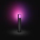 Philips Hue  8721103118516 LED Wegeleuchte Turaco  | 8W integrierte LED-Quelle | 1100lm | 2000-6500K | rgb - farbig | Dimmer | anthrazit