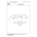 Lucide L099292016 Spot-Deckenleuchte NIGEL GU10 | 2200-3000K