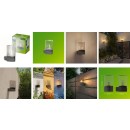 Philips 8721103104892 LED Außenwandleuchte Nayl  | 4W integrierte LED-Quelle | 840lm | 2700K | anthrazit