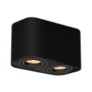 Rabalux 2053 Deckeneinbaustrahler Kobald 2x42W | GU10 - schwarz