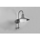 Trio 207269142 Außenwandleuchte mit Bewegungssensor Norman 1x40w | E27 | IP44 - Anthrazit