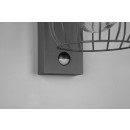 Trio 210869142 Außen Wandleuchte mit Bewegungssensor Tuala 1x40w | E27 | IP44 - Anthrazit