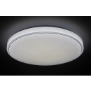 Rabalux 2117 LED-Deckenleuchte Bruce 1x40w | 3300lm | 3000-6000K | RGB - dimmbare, Fernbedienung, Timer, Nacht Übernachtung, Sterneffekt, weiß