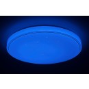 Rabalux 2118 LED Deckenleuchte Bruce 1x60w | 4800lm | 3000-6000K | RGB - dimmbare, Fernbedienung, Timer, Nacht Übernachtung, Sterneffekt, weiß