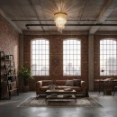 Ideal Lux 213507 Deckenleuchte Carlton 12x40W | E14