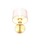 Trio 214470108 Wandleuchte Cassio 1x40W | E27 - Messing, weiß