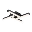 Rabalux 2168 LED-Bad-Deckenaufbauleuchte Evan 1x18W | 1750lm | 4000K | IP44 - schwarz, weiß