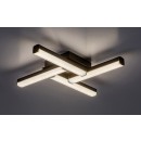 Rabalux 2168 LED-Bad-Deckenaufbauleuchte Evan 1x18W | 1750lm | 4000K | IP44 - schwarz, weiß