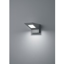 Trio 225360142 LED Außen Wandleuchte Nelson 1x8w | 850lm | 3000k | IP54 - Anthrazit