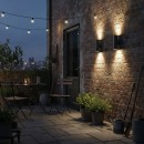 Ideal Lux 236841 Spotleuchte Außenwandleuchte Gun 2x35W | GU10 | IP44 - anthrazit