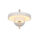 Trio T240270176 LED Wandleuchte KEATON  | 10W integrierte LED-Quelle | 1x1200lm | 2300+3000+4000K | Trio - SwitchDimmer | grau