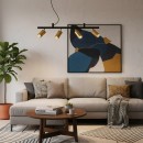 Ideal Lux 244624 Kronleuchter Dynamite 4x28W | GU10 - Messing, matt