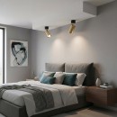 Ideal Lux 244662 Decken- und Wandleuchte Spotleuchte Dynamite 1x28W | GU10 - Messing, matt