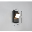 Trio T248570132 LED Wandleuchte RAGLAN  | 4W integrierte LED-Quelle | 400lm | 3000K