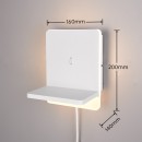 Trio T248670131 LED Wandleuchte FAIRFIELD  | 9W integrierte LED-Quelle | 950lm | 3000K