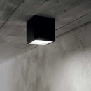 Ideal Lux 251578 Deckenleuchte TEcho Small 1x20w | Gu10 | IP54 - schwarz
