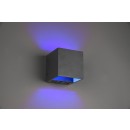 TRIO 253310132 intelligente LED Wandleuchte Figo 1x5,5W | 450L | 3000-6500K | IP20 | RGBW - dimmbare, Temperatureinstellung, obere/untere Beleuchtung, WiZ, Speicherfunktion, schwarz