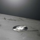 Ideal Lux 255668 LED Außenleuchte Floor 1x6w | 780lm | 3000k | IP67 - Stahl