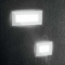 Ideal Lux 255781 LED Außen Wandleuchte Indio 1x5w | 585lm | 3000k | IP65 - weiß
